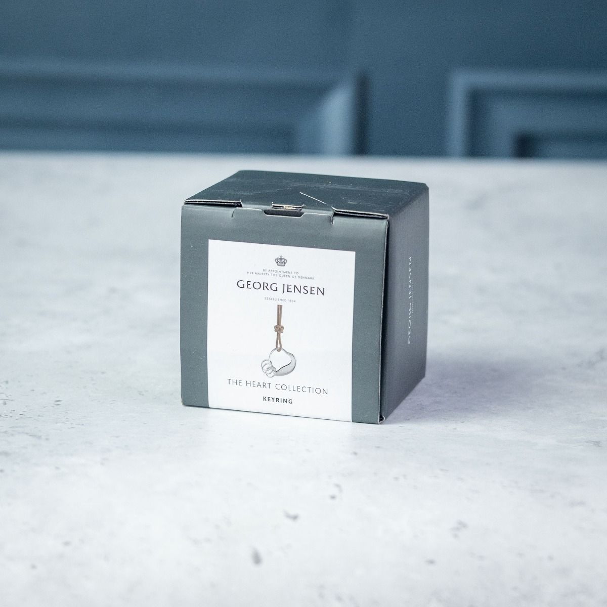Georg Jensen Heart Keyring - Mirror Keyring