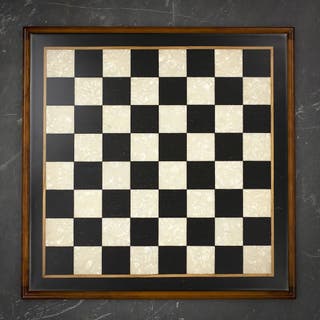 Wood Black Chess Board - Medium