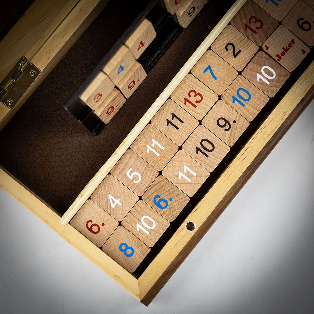 Rummy Set 106 Chh Juego De Mesa Con Dado Y Porta Fichas Cf