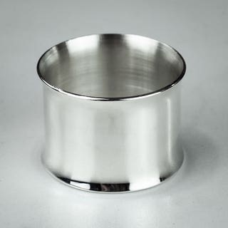 Arthur Price of England Single Silver Plated Napkin Ring - Curved