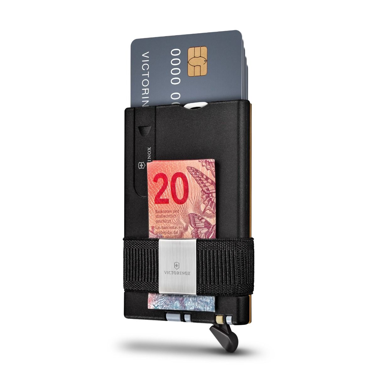 Victorinox Porta Carte Da Tasca – Card Holder Nero, Taglia Unica Unisex, Accessorio Casual - 5
