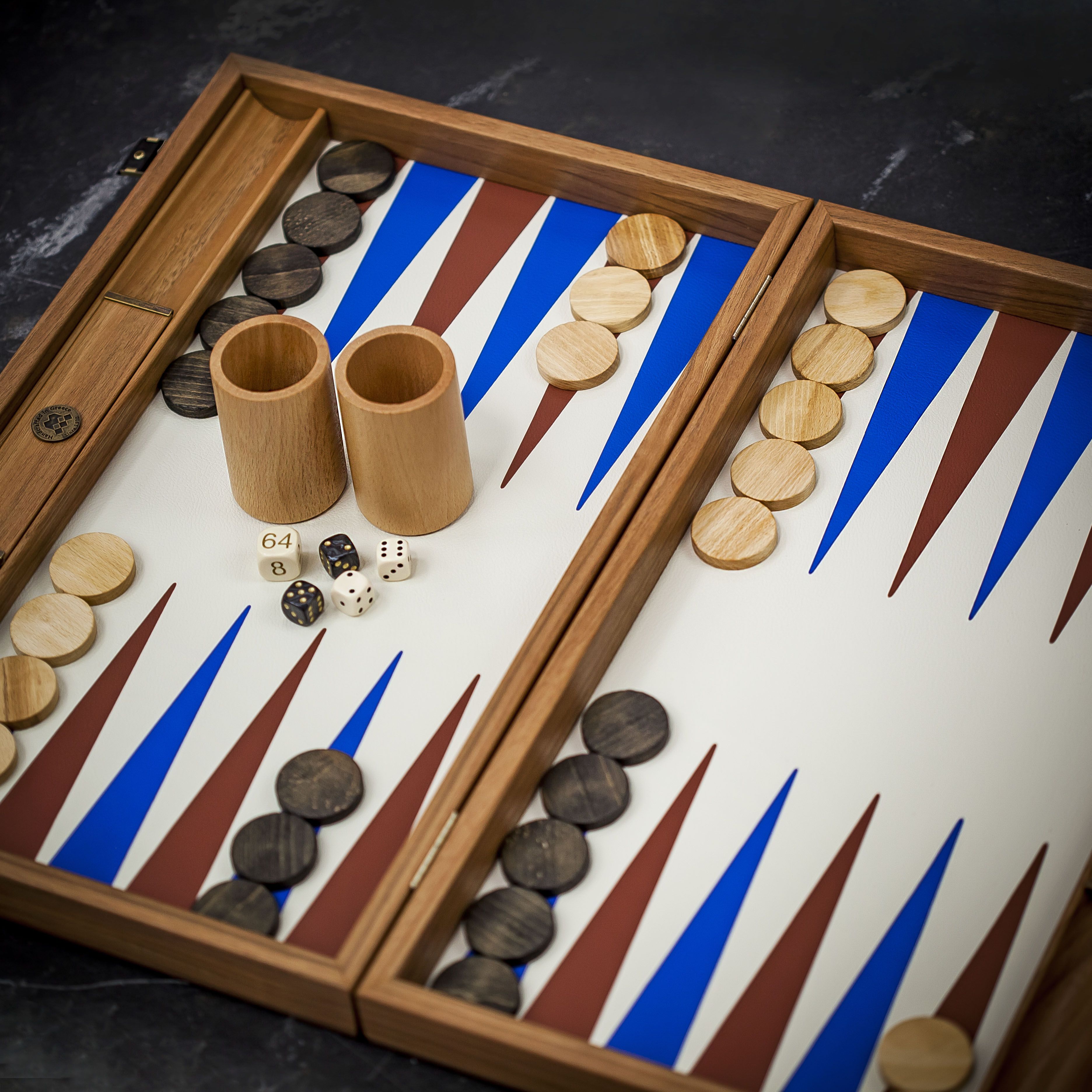 I bought a new backgammon game! : backgammon