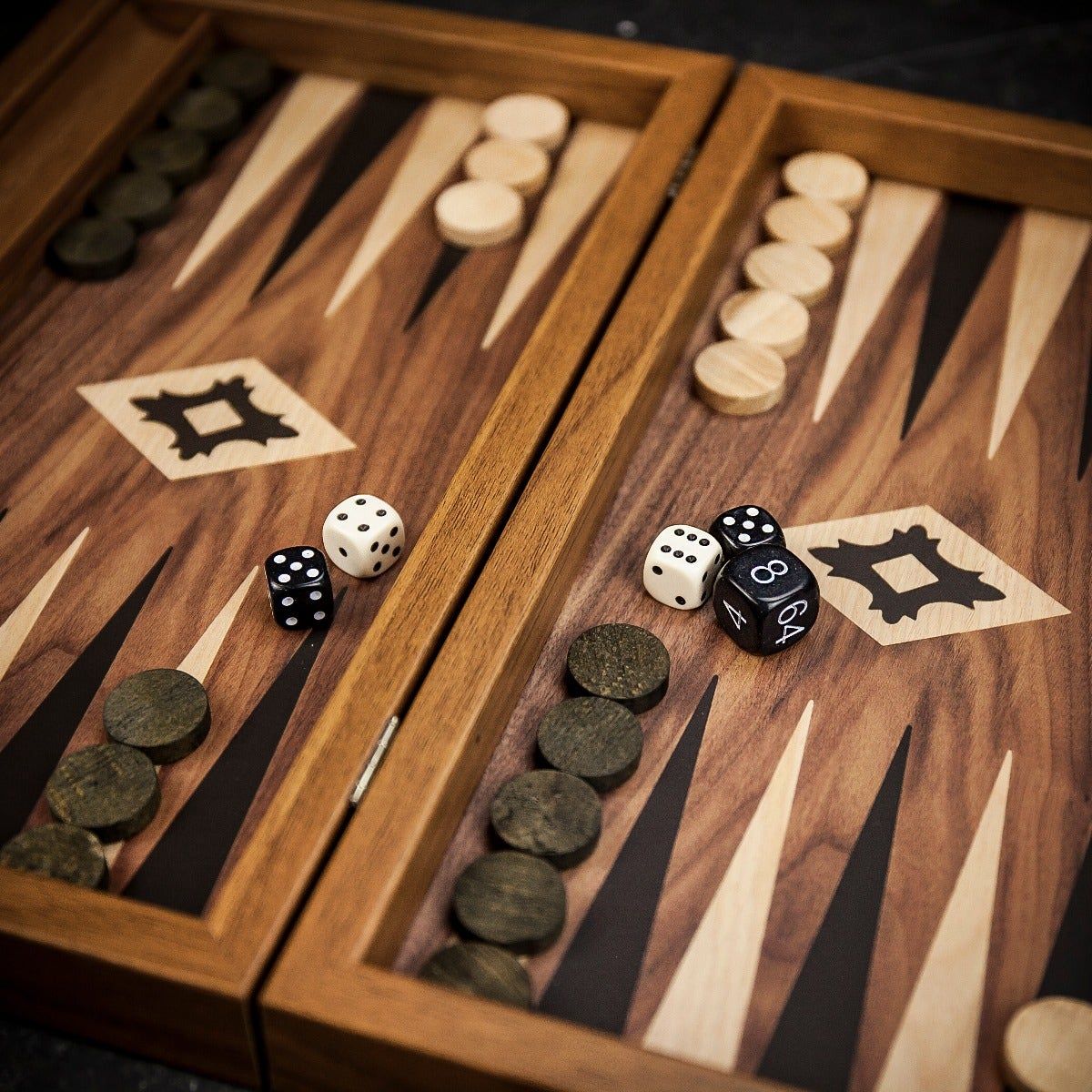 Backgammon - Set Up and Rules of Play