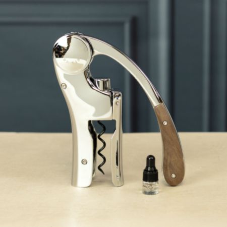 L&#039;Atelier du Vin Oeno Motion Corkscrew Gift Box - Chrome and Wood