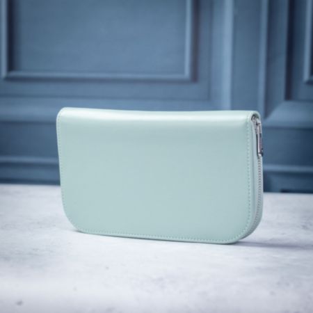 WOLF x Liberty Julia Interior Print Travel Jewellery Portfolio - Sage Green