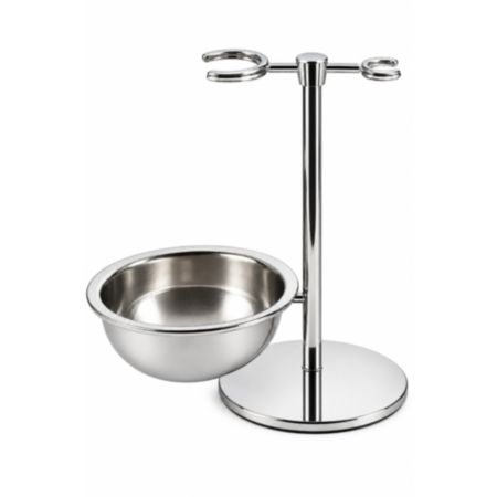 Edwin Jagger Shaving Stand with Bowl - Chrome